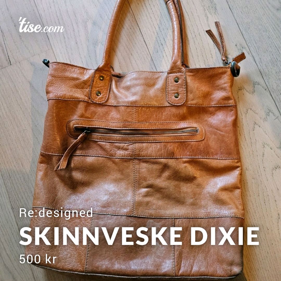 Skinnveske Dixie