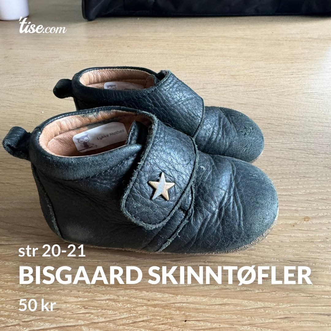 Bisgaard Skinntøfler