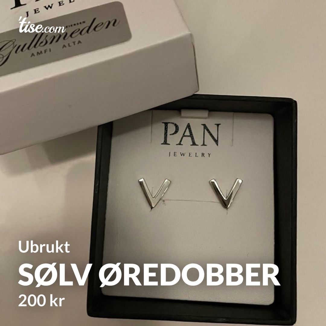 Sølv øredobber