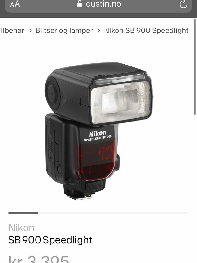 Nikon speedlight