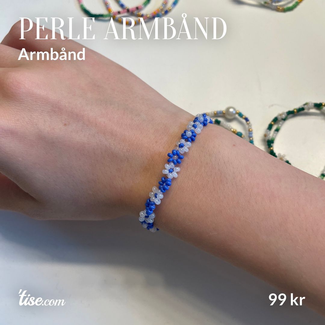 Perle armbånd