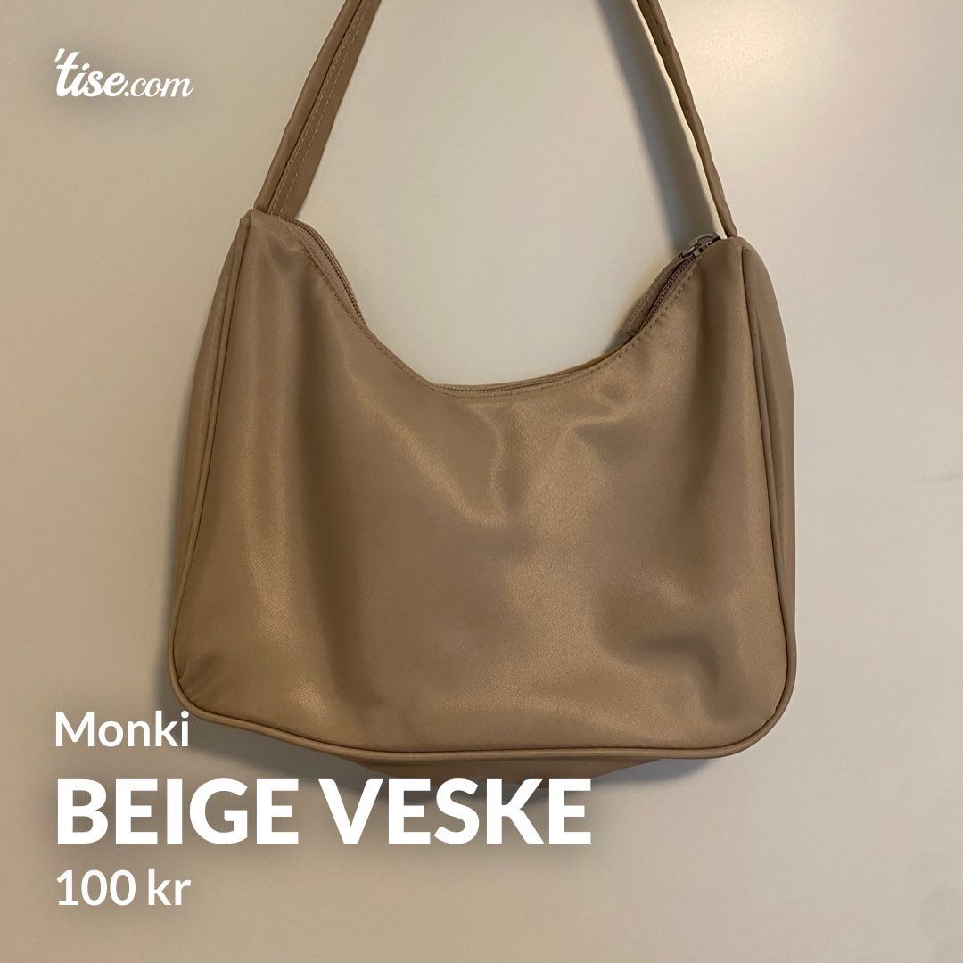 Beige veske