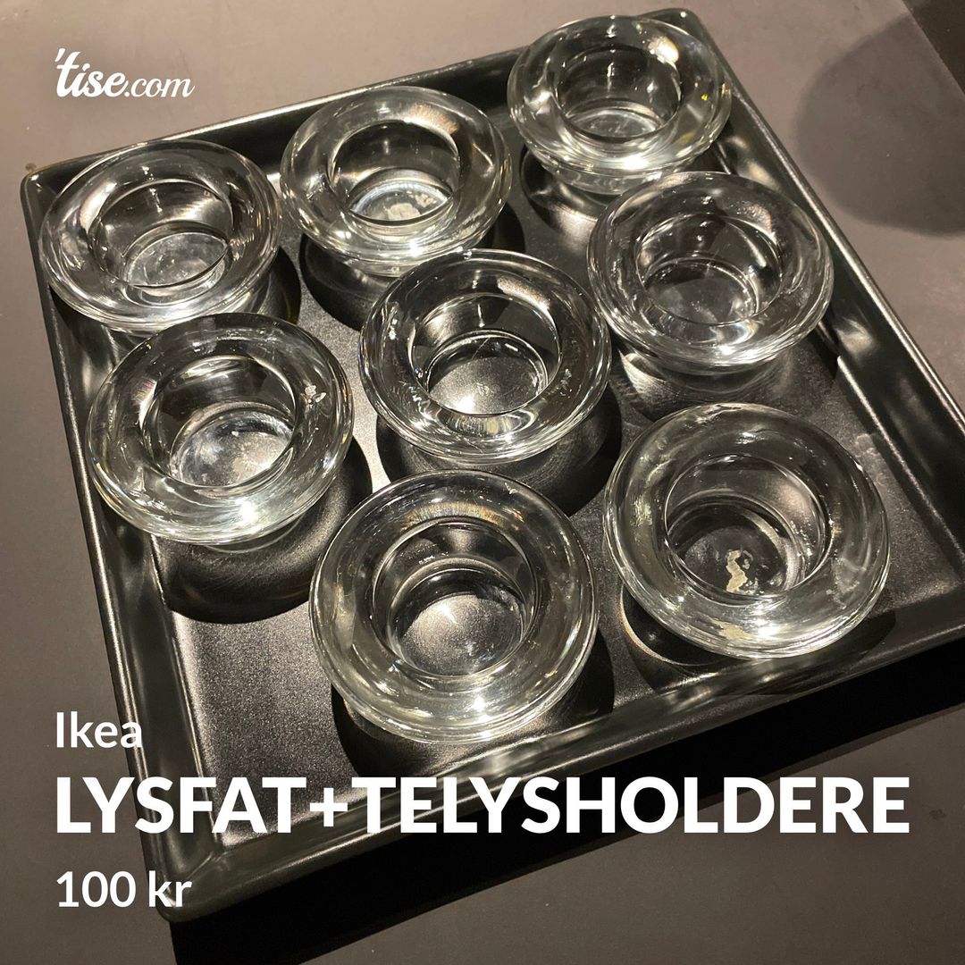 Lysfat+telysholdere