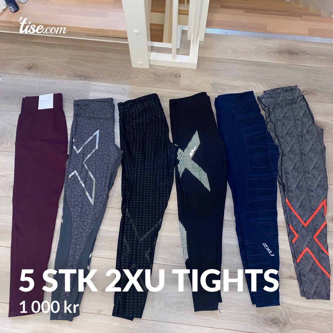 5 stk 2XU tights