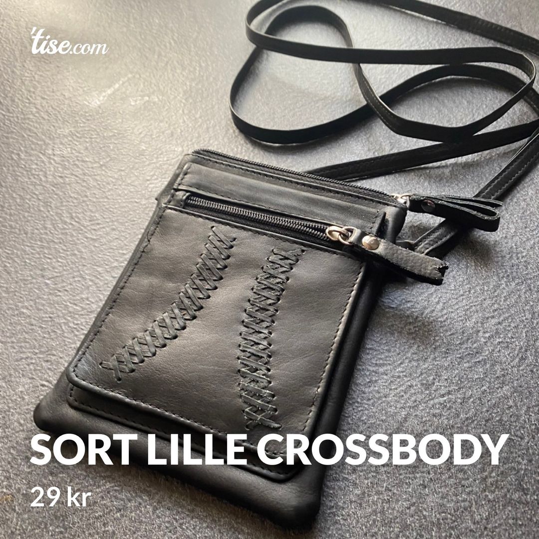 Sort lille crossbody