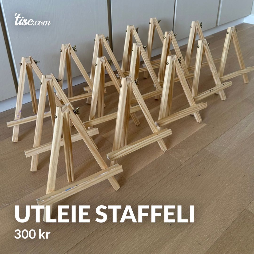 Utleie staffeli