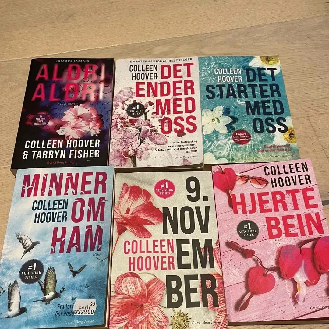 Colleen Hoover bøker