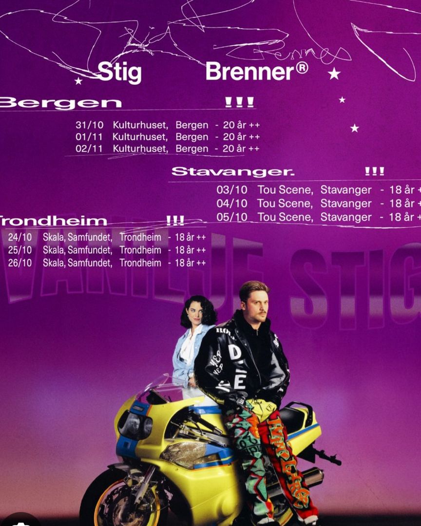 Stig Brenner, Bergen