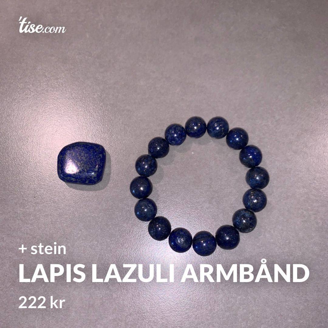 Lapis Lazuli armbånd