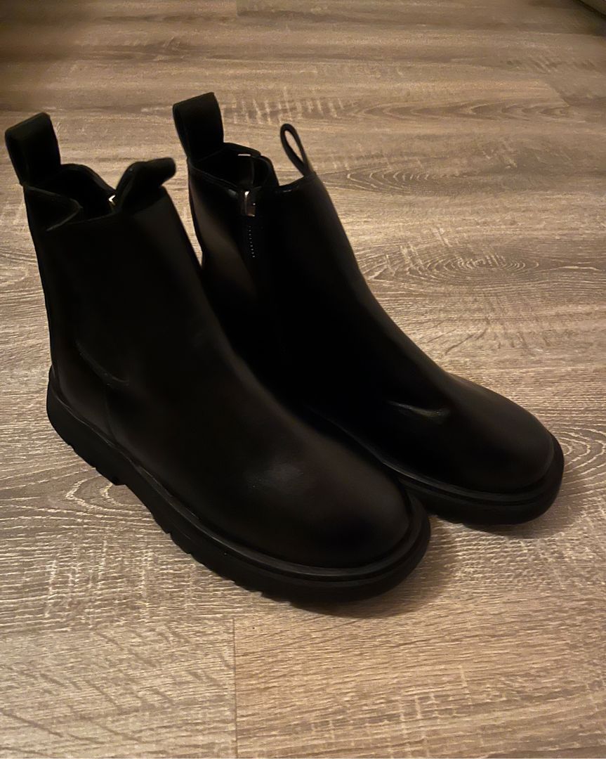 Svarte boots