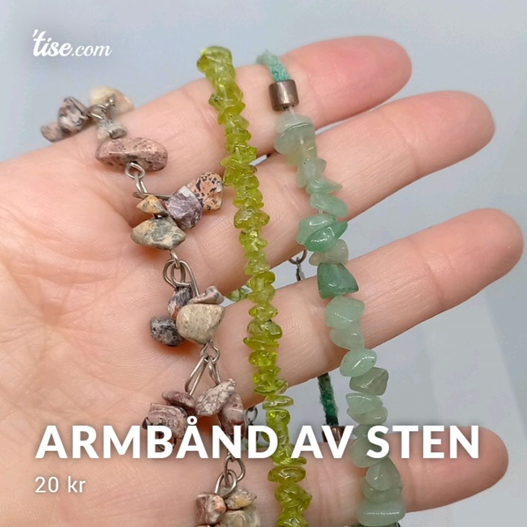 Armbånd Av Sten