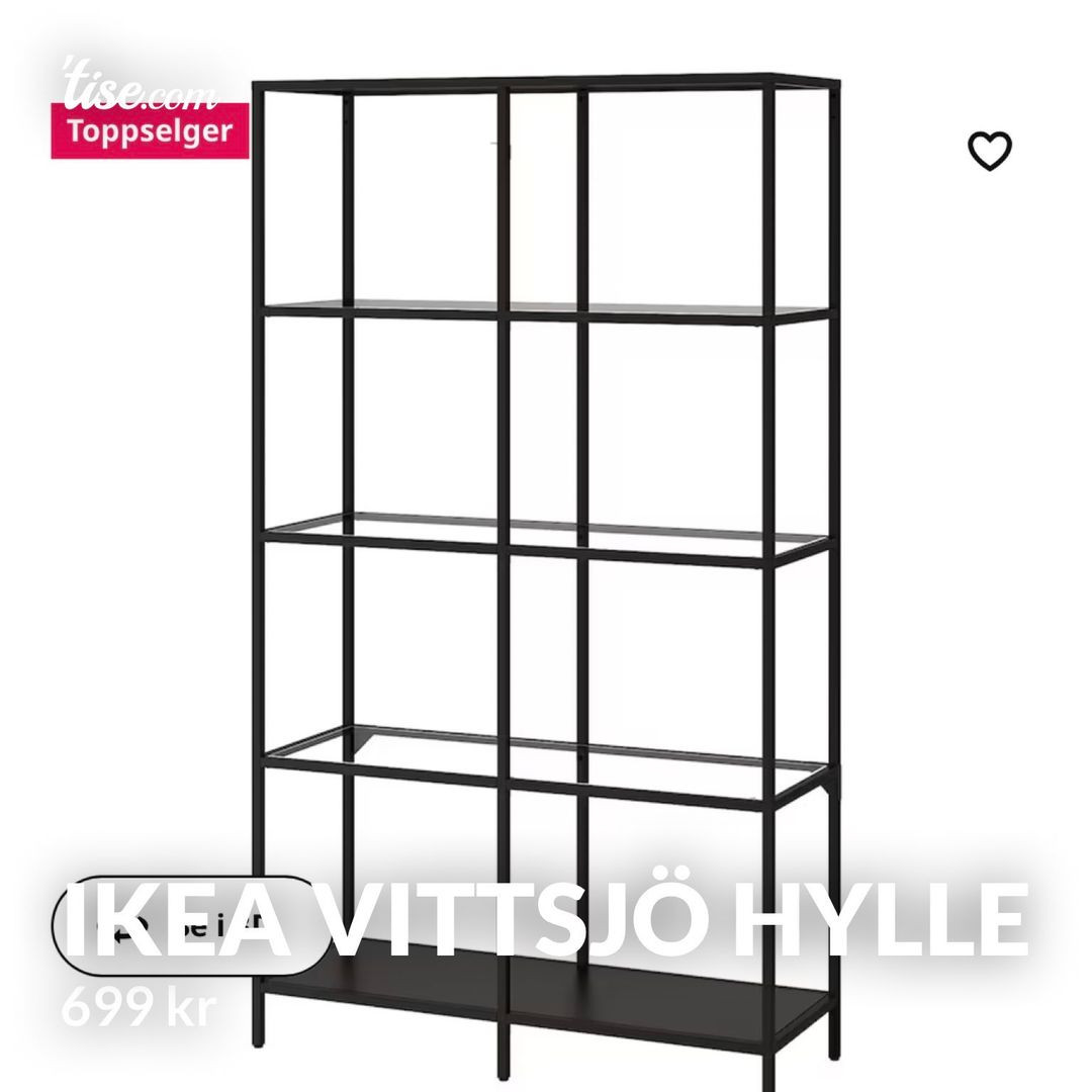 Ikea Vittsjö hylle