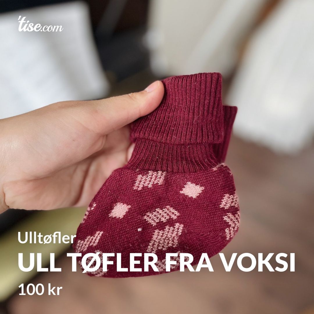 Ull tøfler fra VOKSI