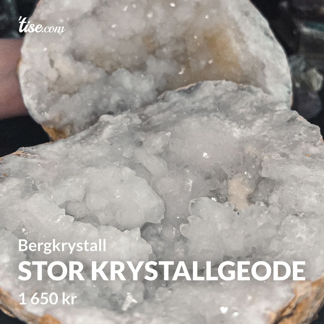 Stor krystallgeode