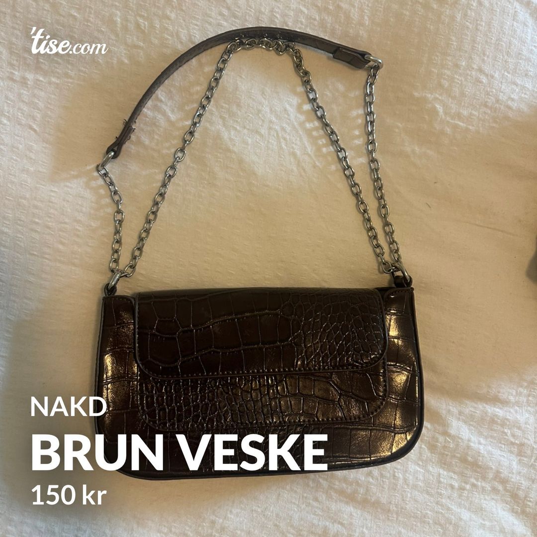 Brun veske