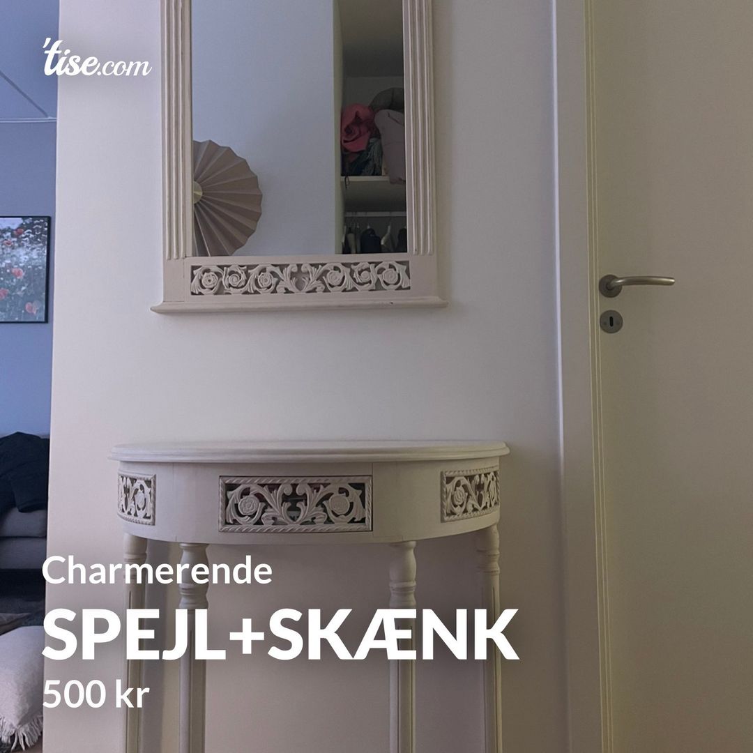 Spejl+skænk