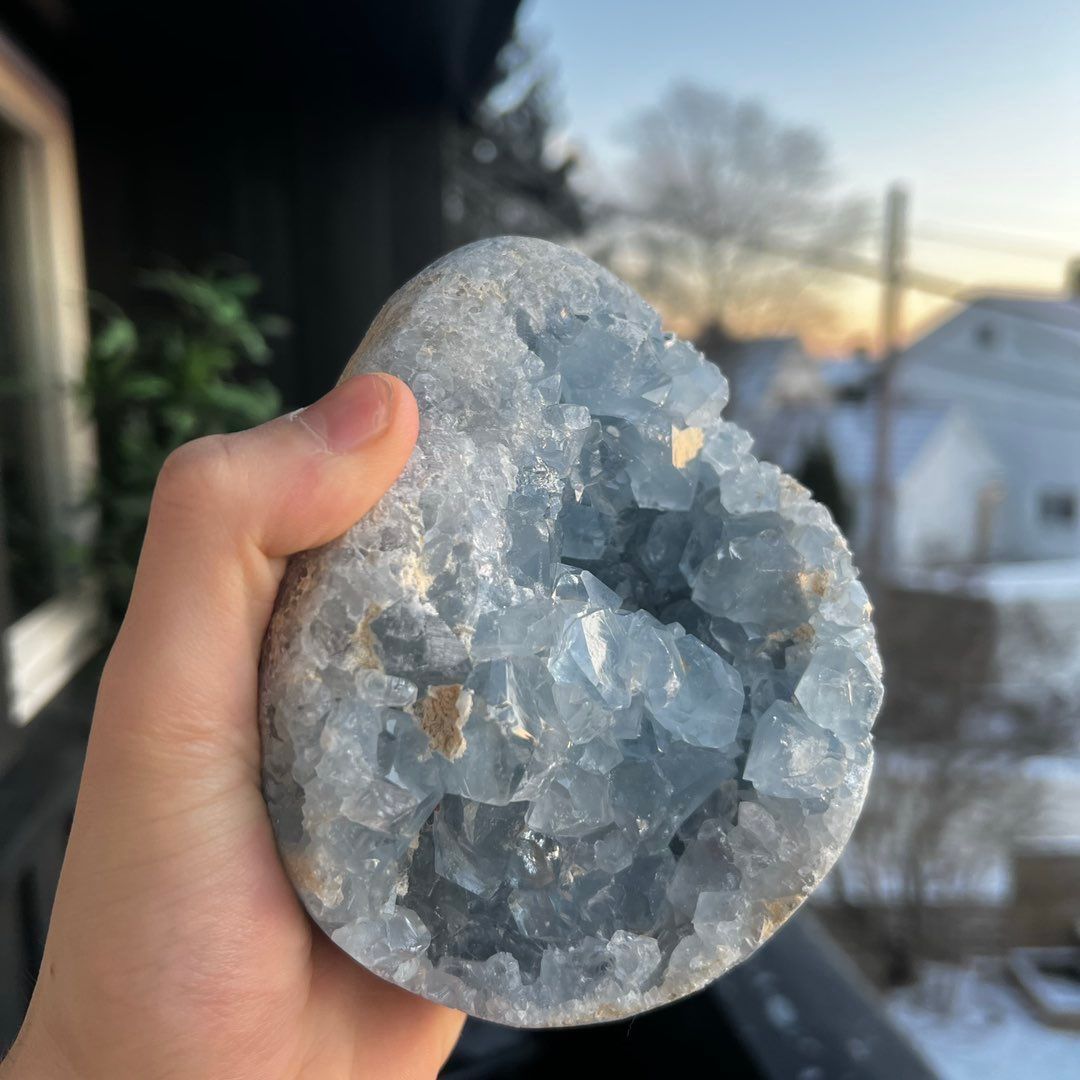 Celestite krystall