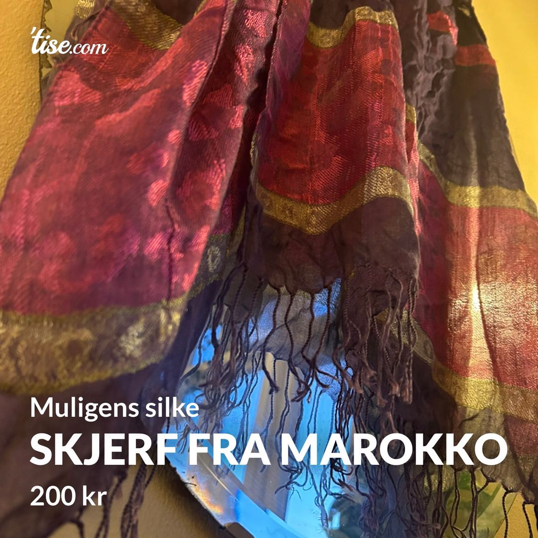 Skjerf fra Marokko