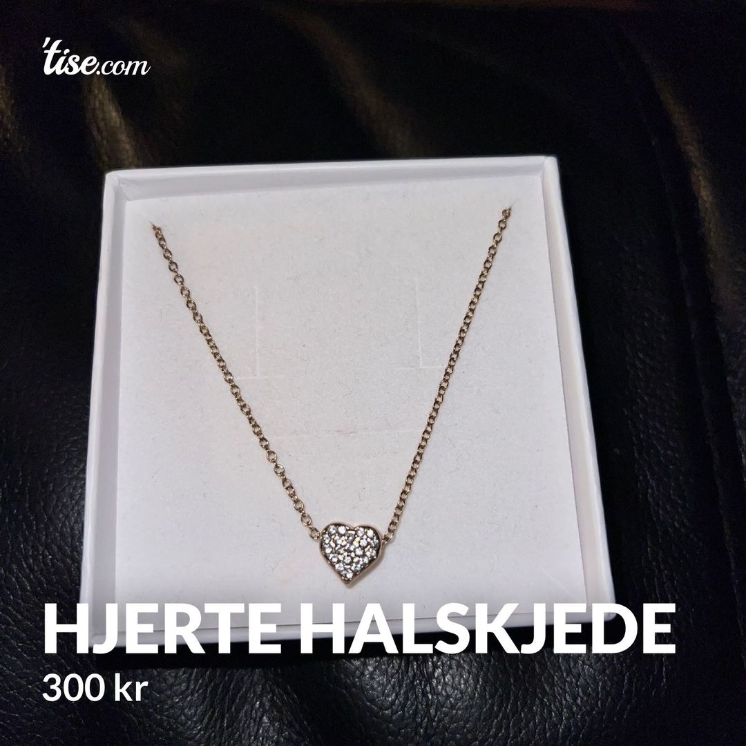 Hjerte halskjede