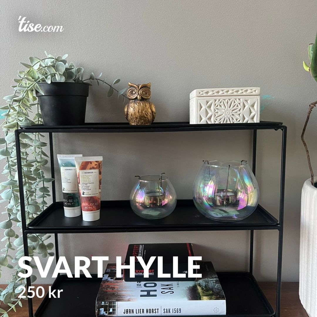 Svart hylle