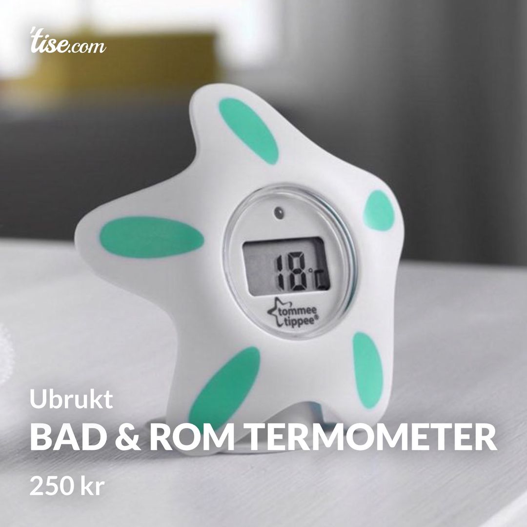 Bad  Rom termometer