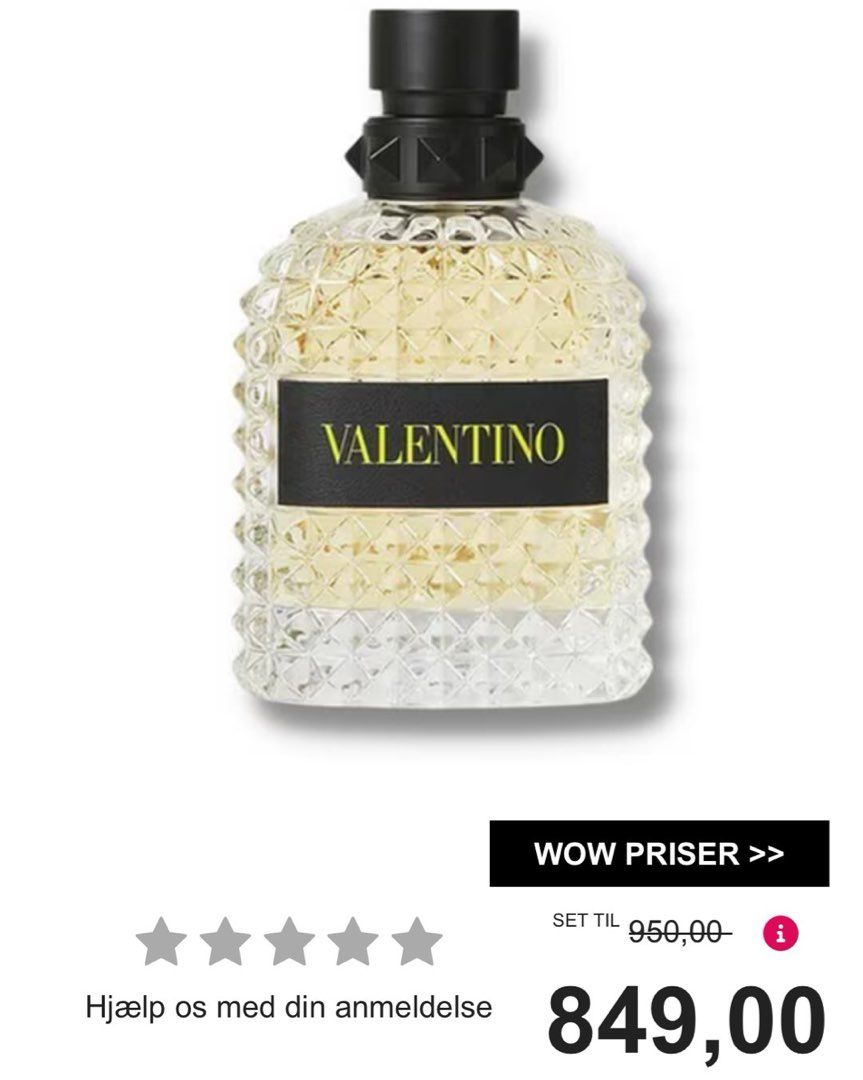 Valentino perfume