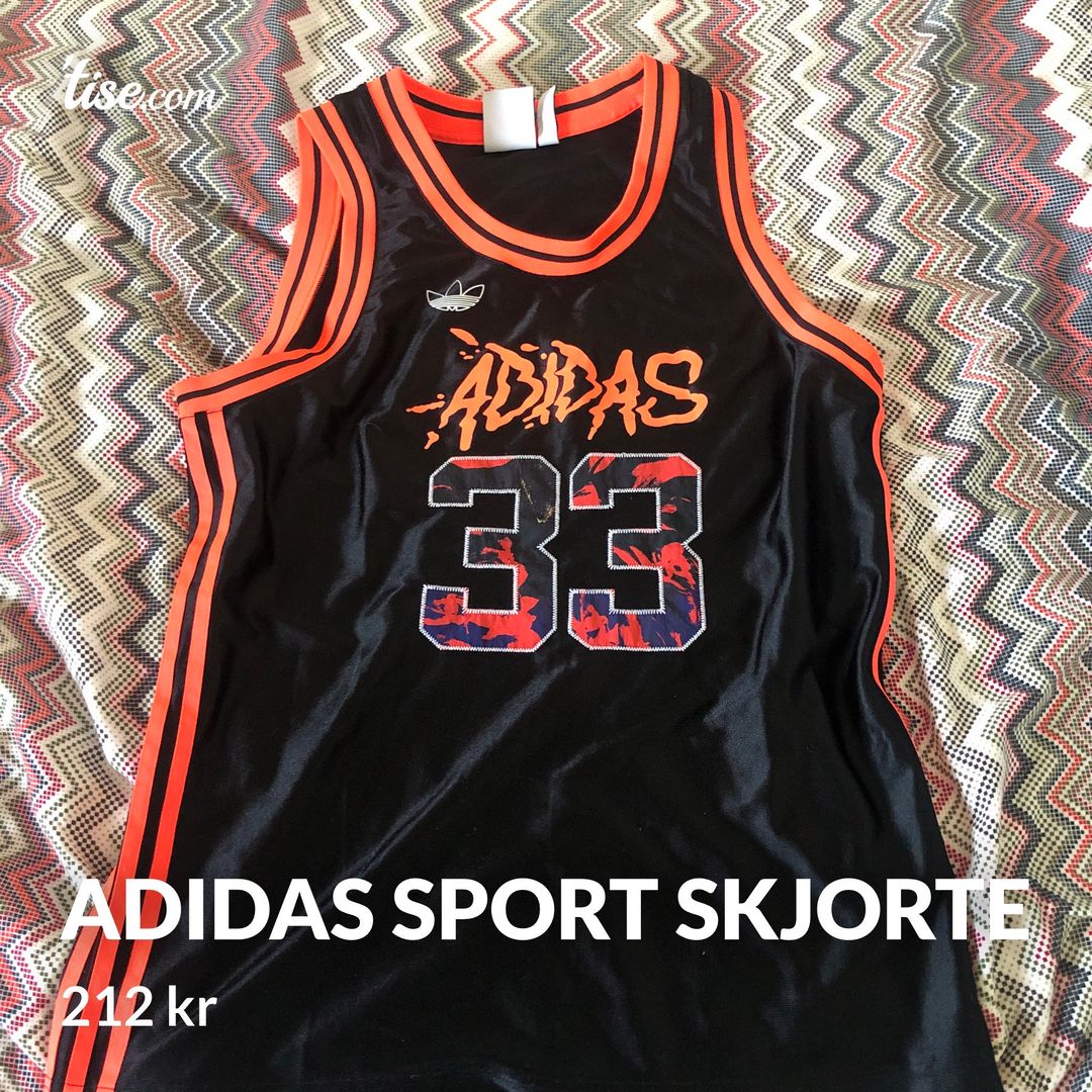 Adidas sport skjorte