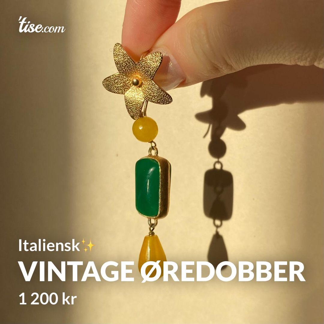 Vintage øredobber