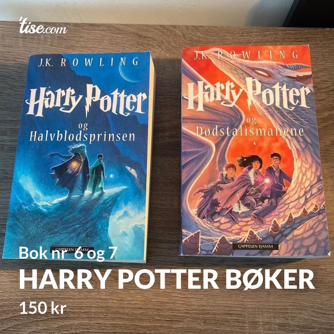 Harry potter bøker