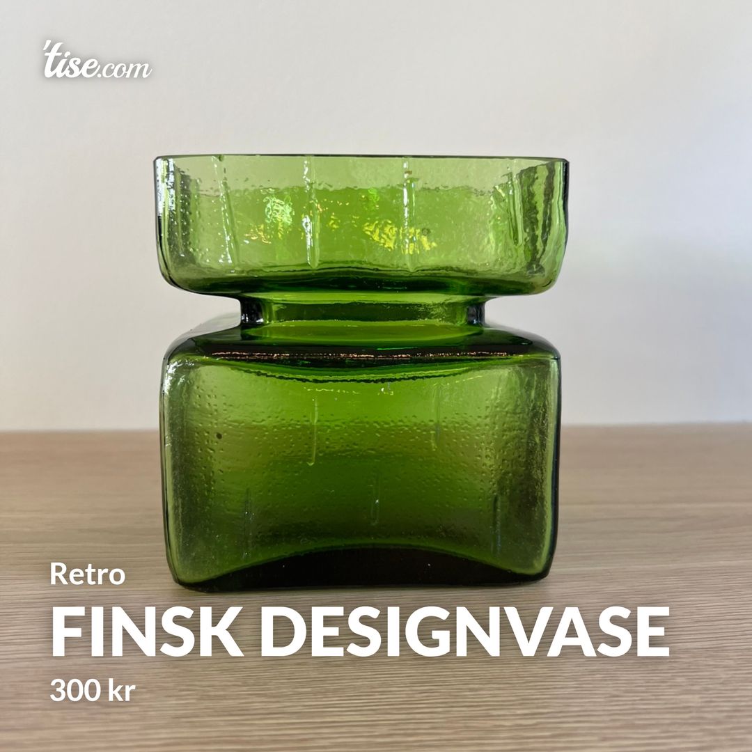 Finsk designvase