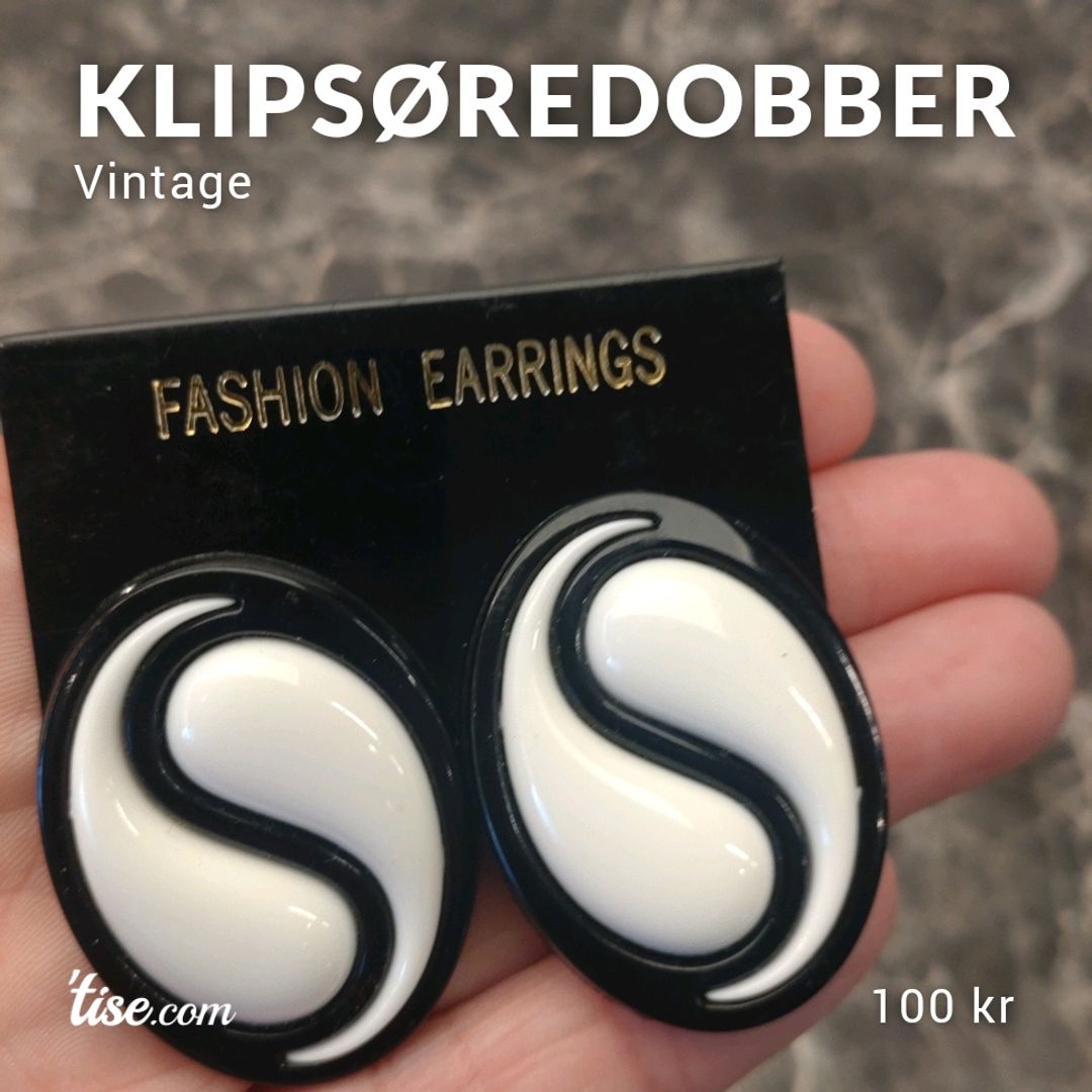 Klipsøredobber