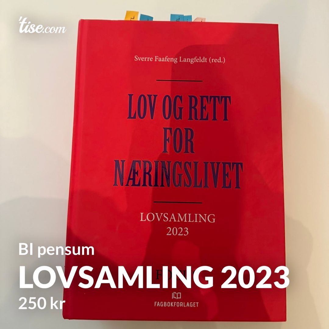 Lovsamling 2023