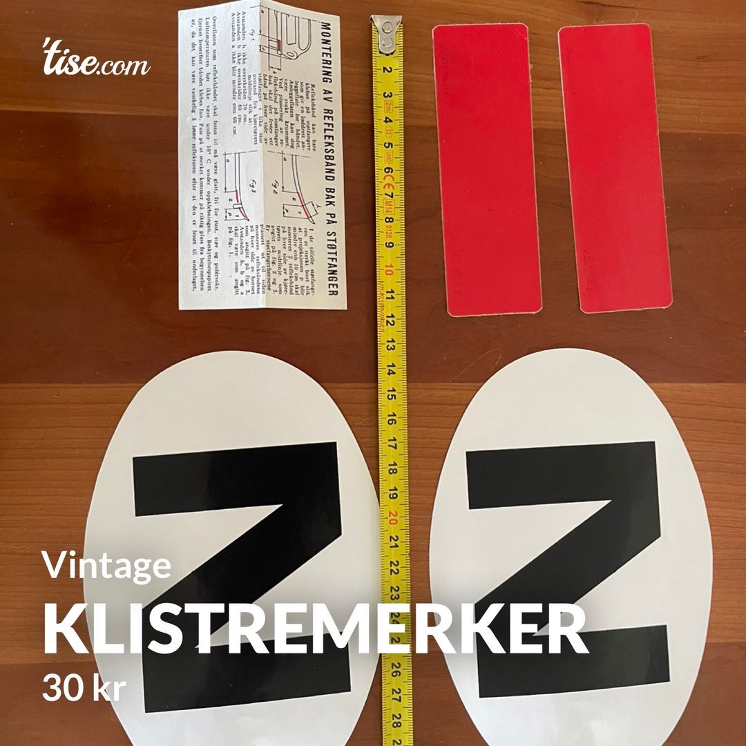 Klistremerker