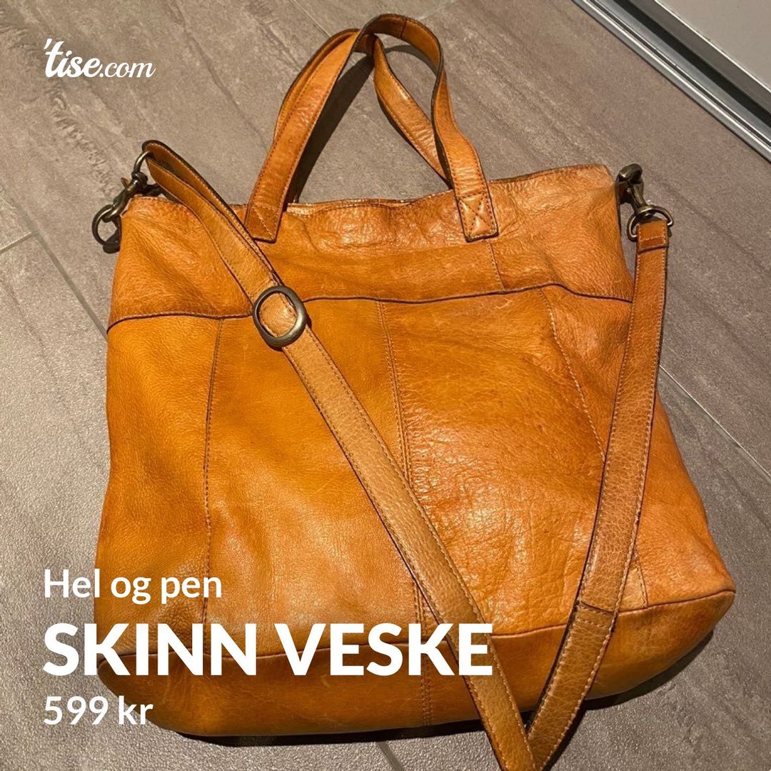 Skinn veske