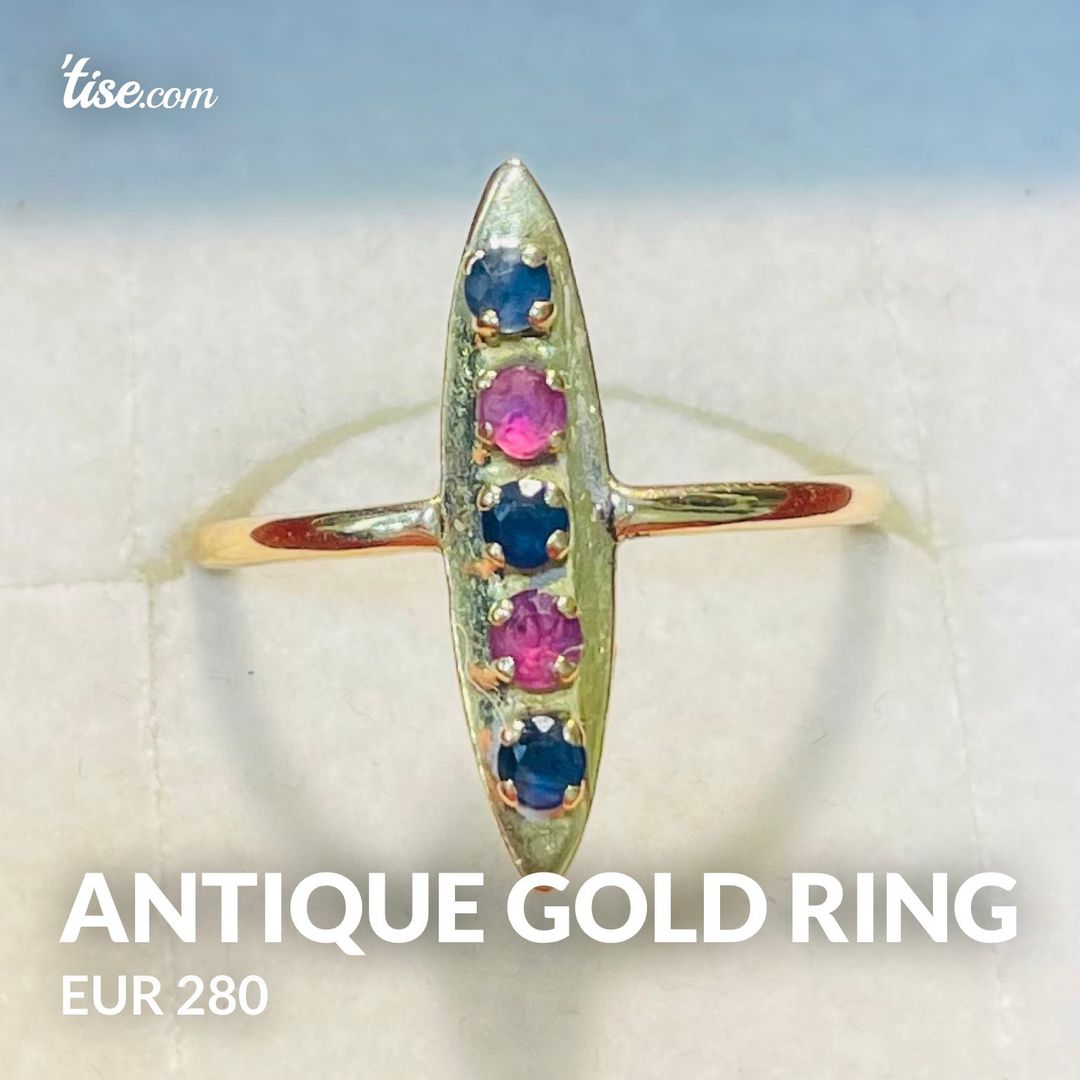 Antique gold ring