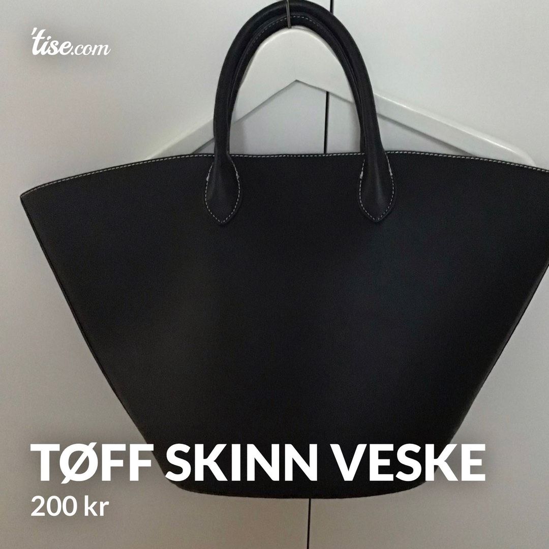 Tøff skinn veske