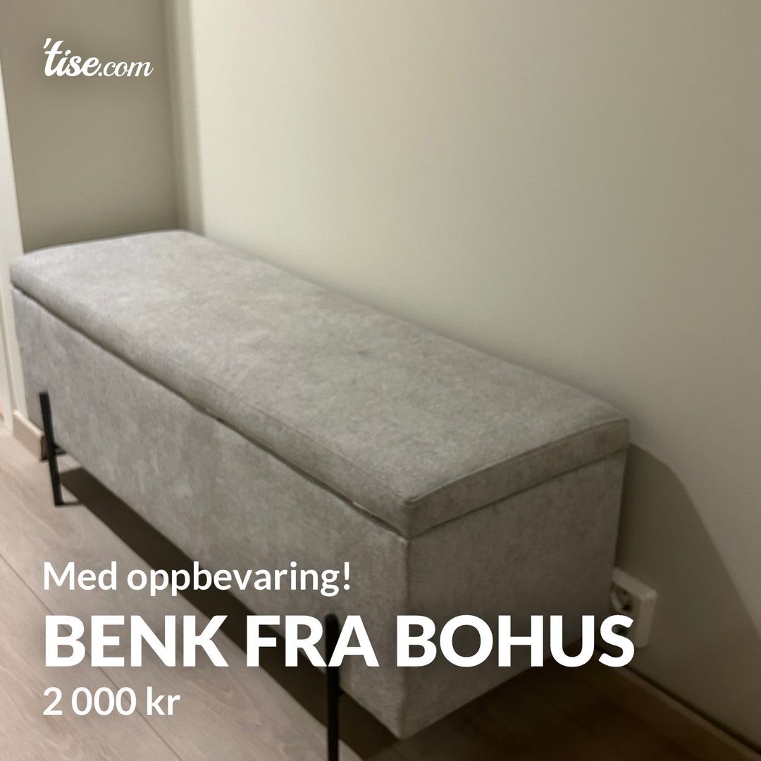 Benk fra bohus