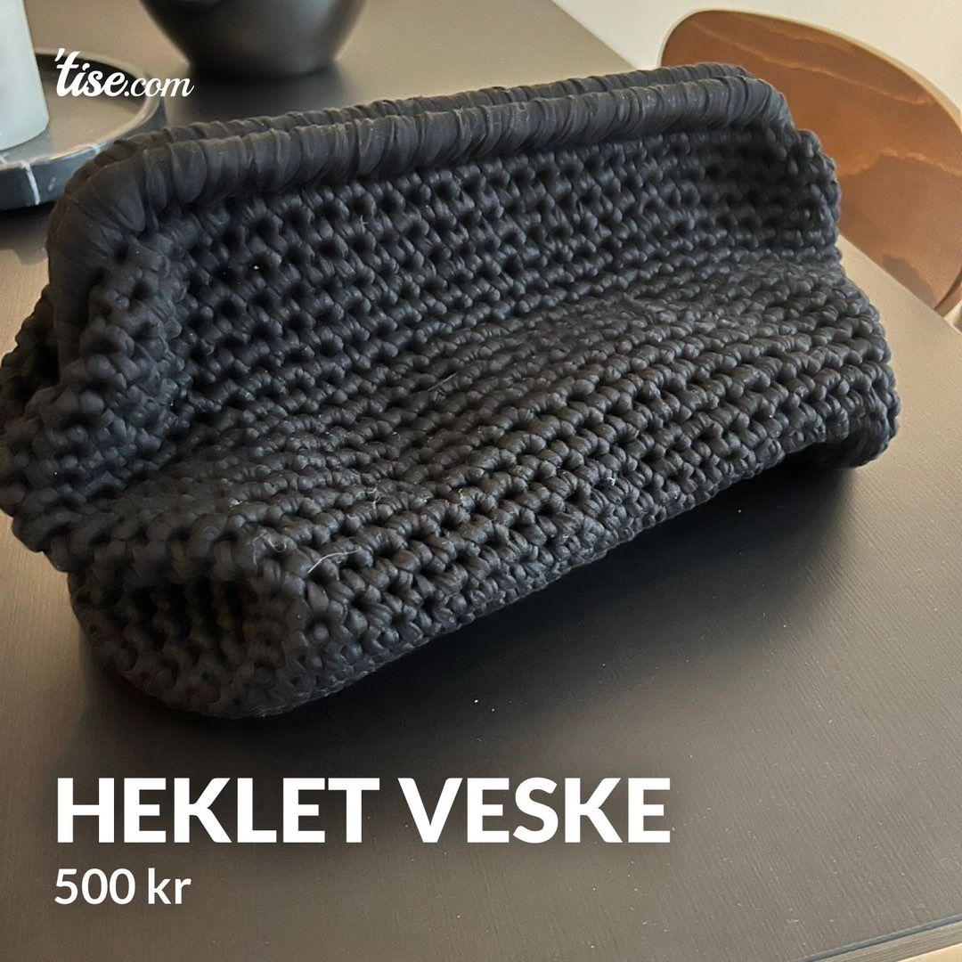 Heklet veske