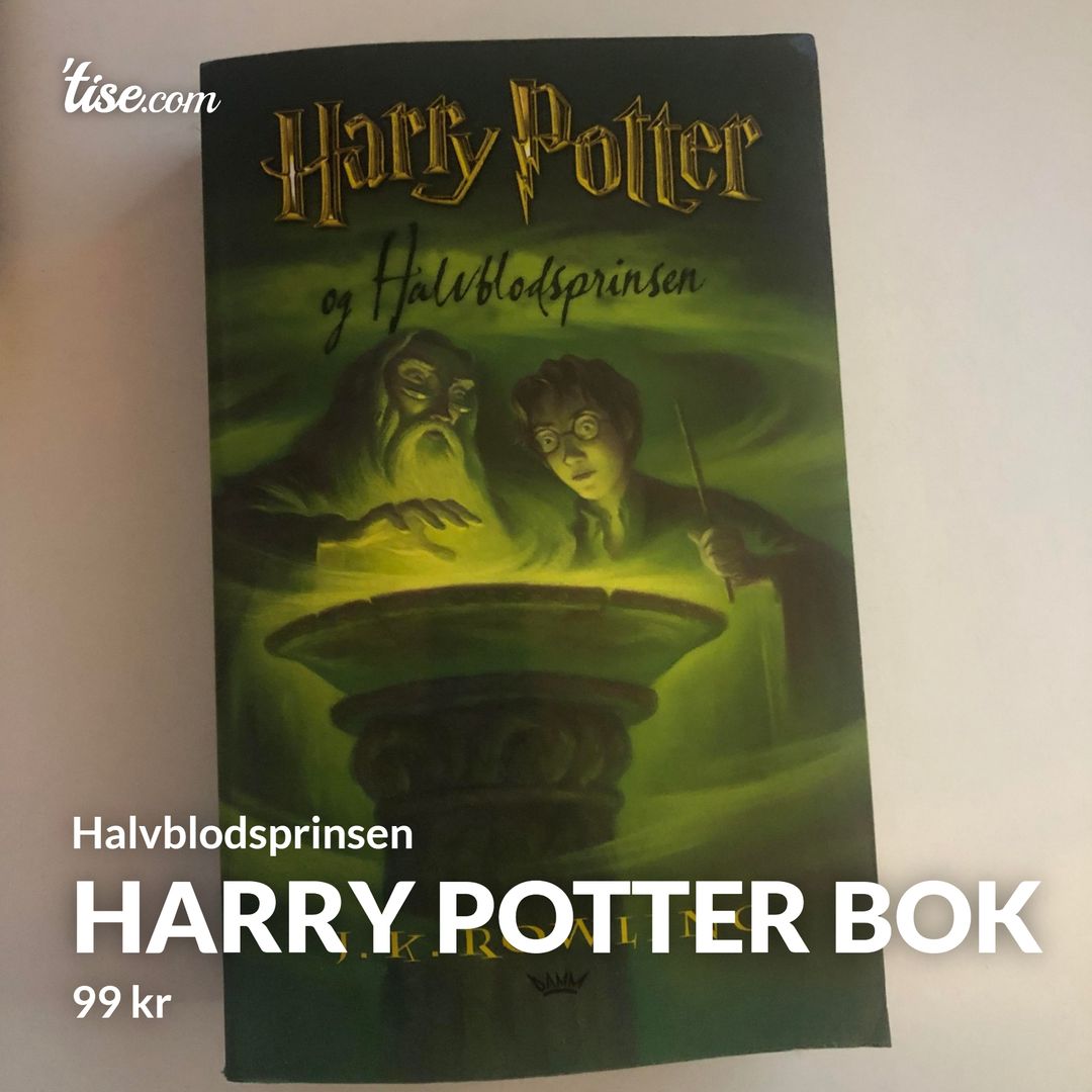 Harry Potter Bok