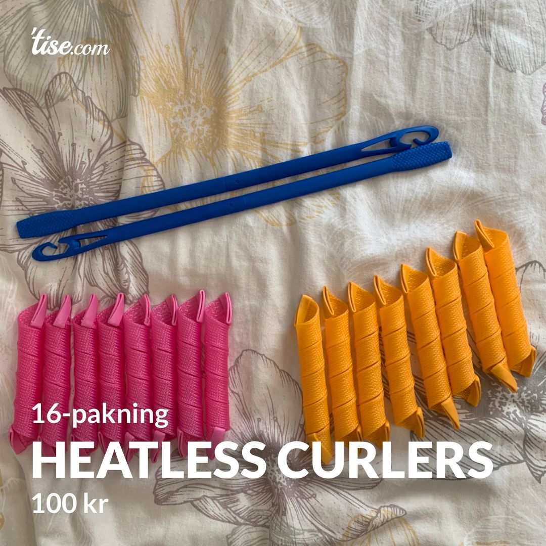 Heatless curlers