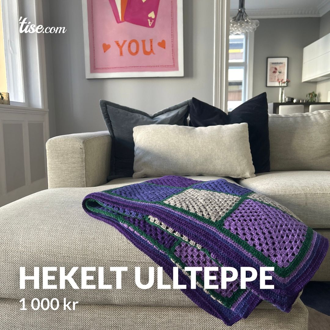 Hekelt ullteppe