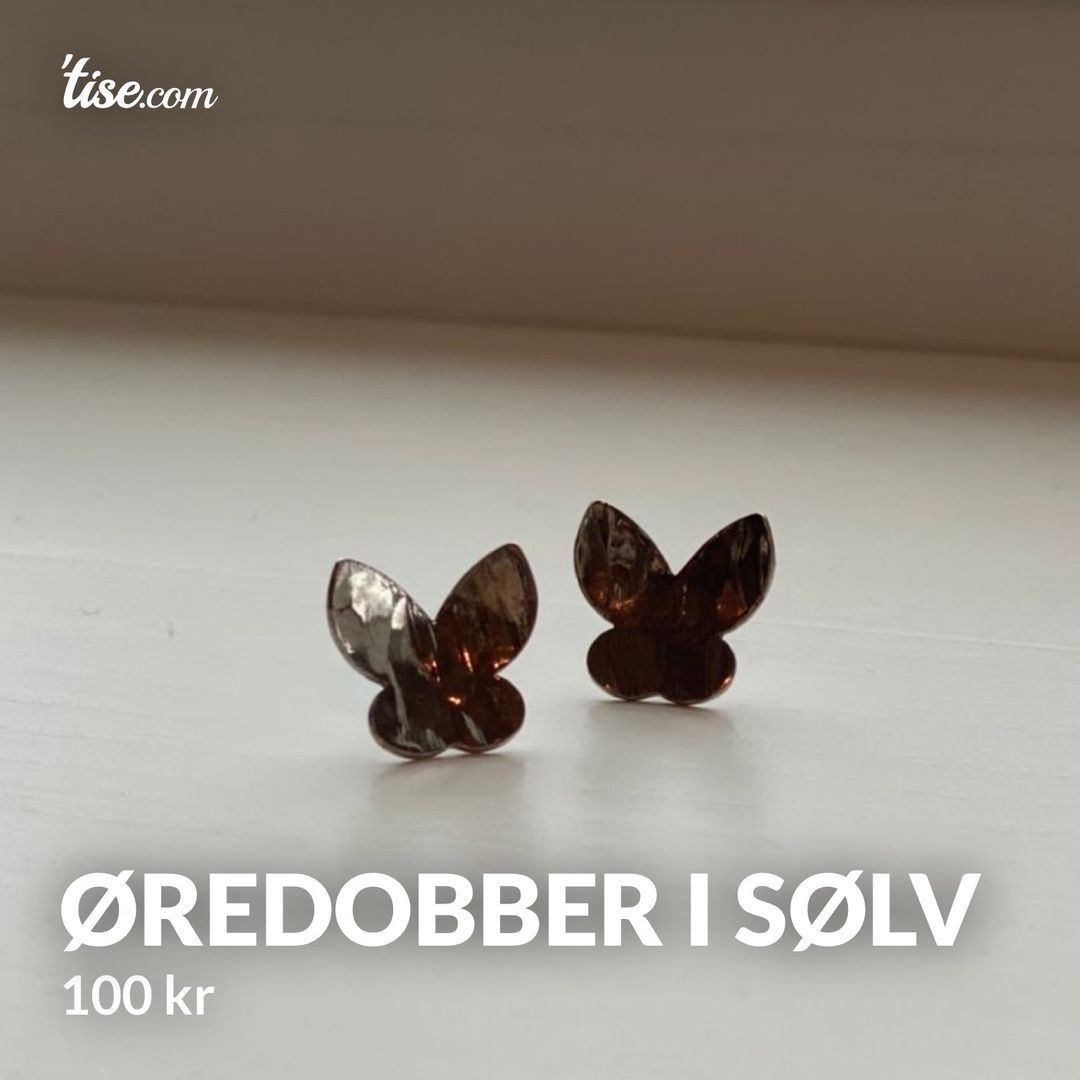 Øredobber i sølv