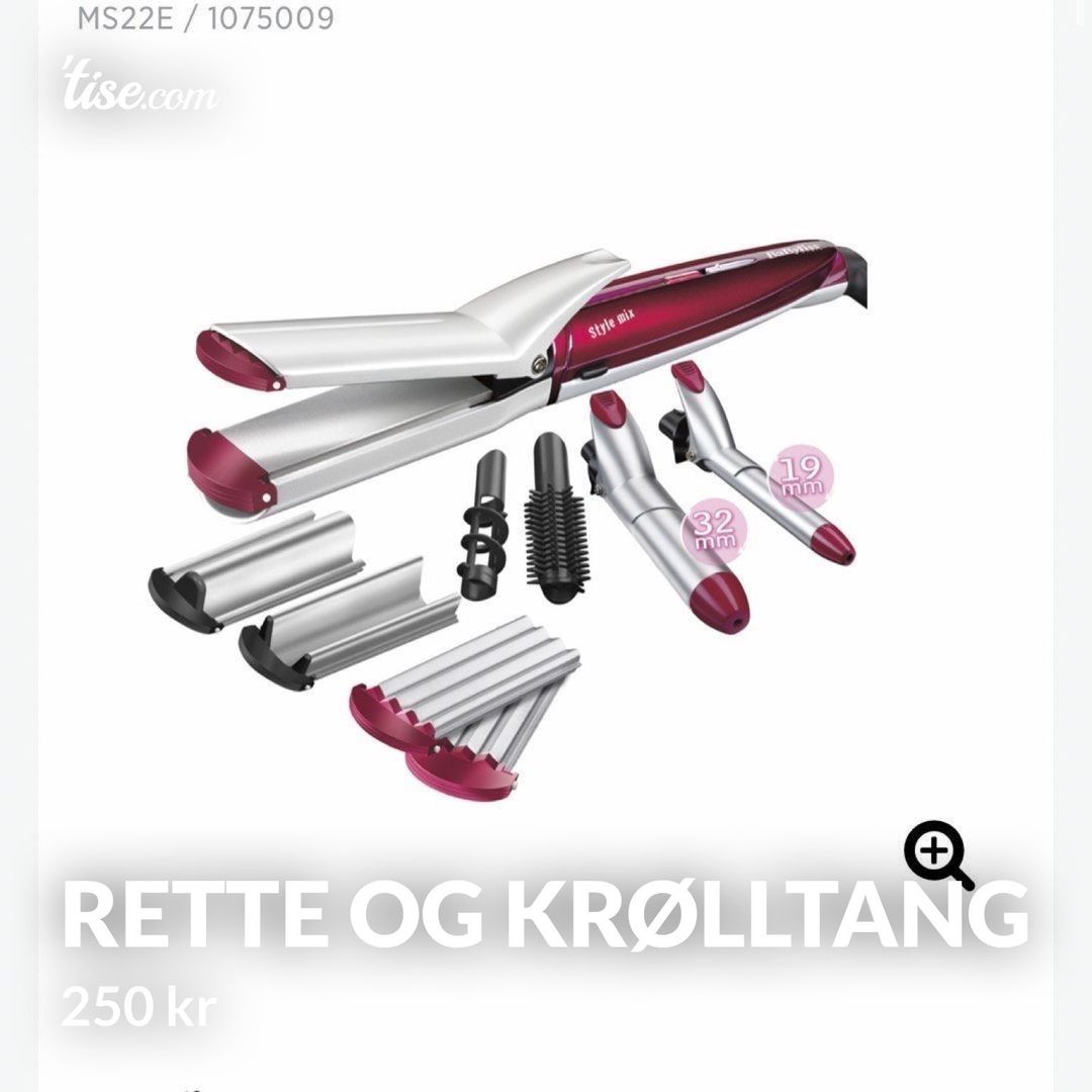 Rette og krølltang