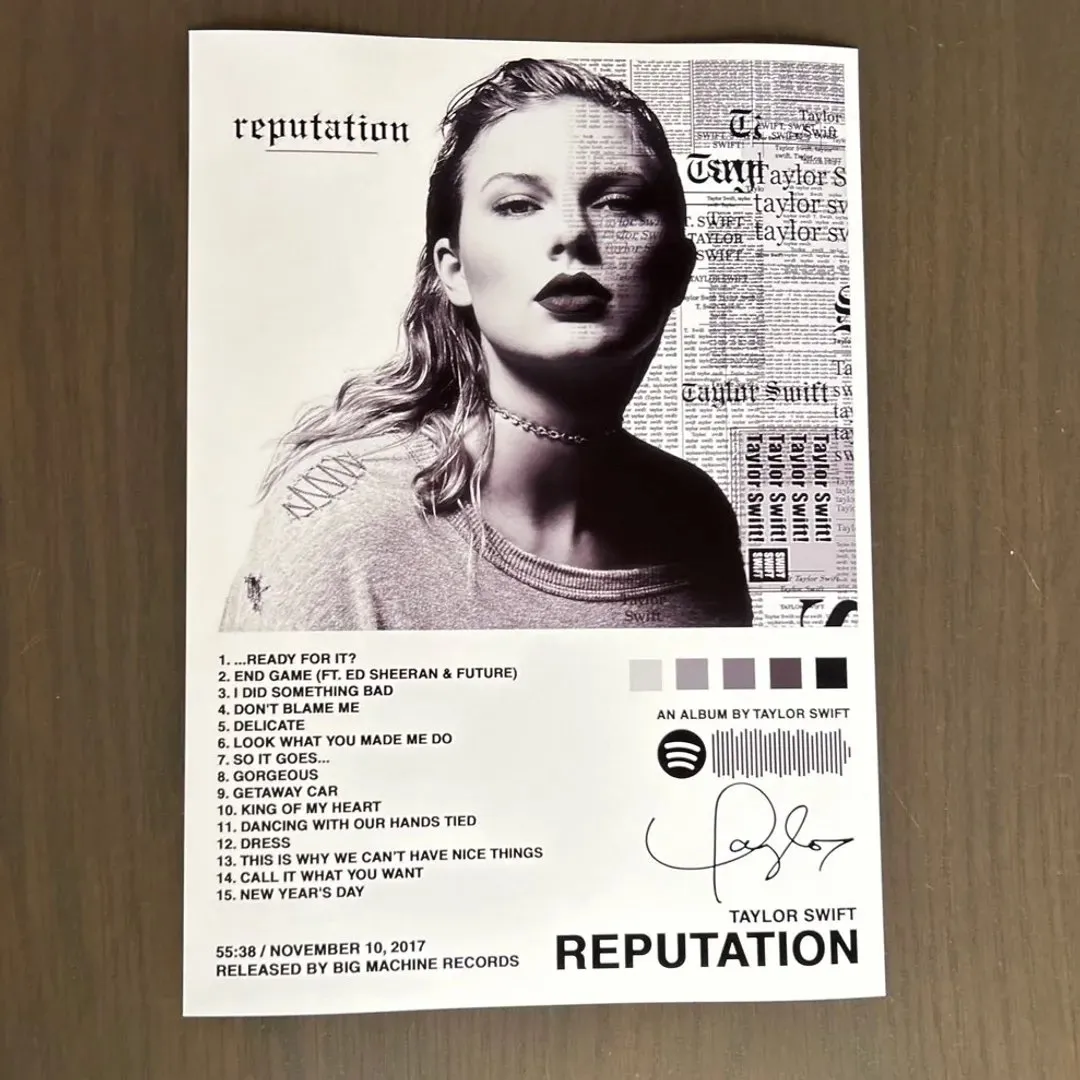 Reputation Plakat