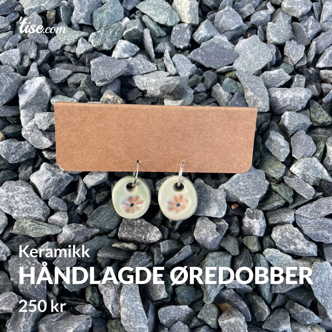 Håndlagde øredobber