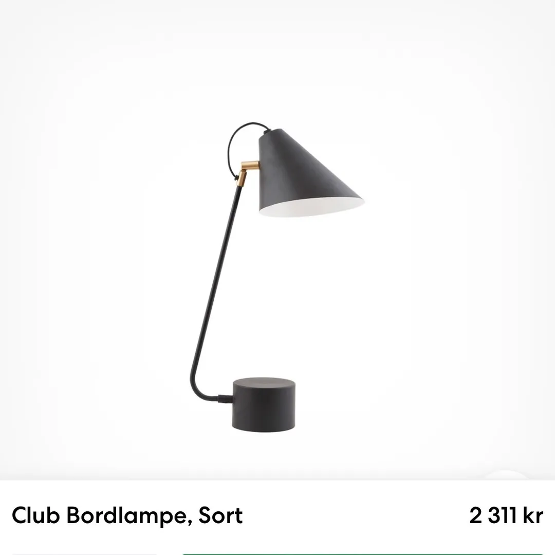 Club bord lampe