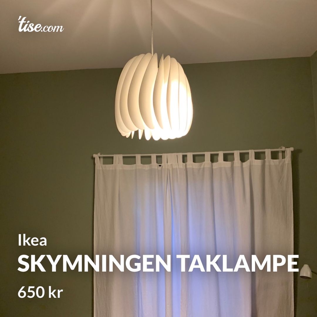 Skymningen taklampe