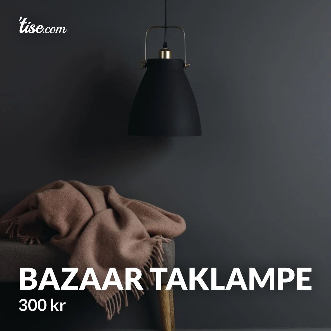 Bazaar taklampe