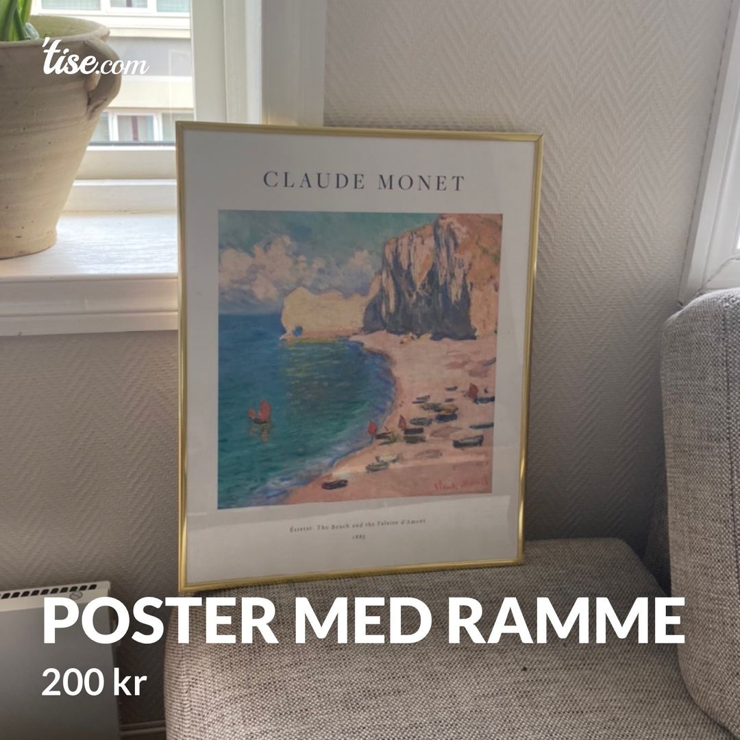 Poster med ramme