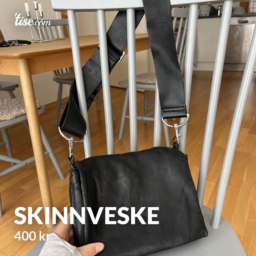 Skinnveske